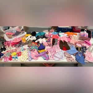 HUGE 18” doll clothing and accessory lot